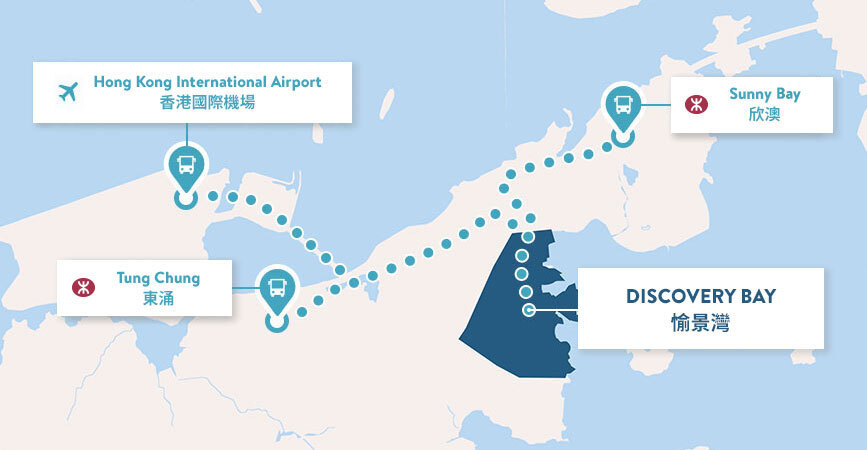 Discovery Bay Bus Map