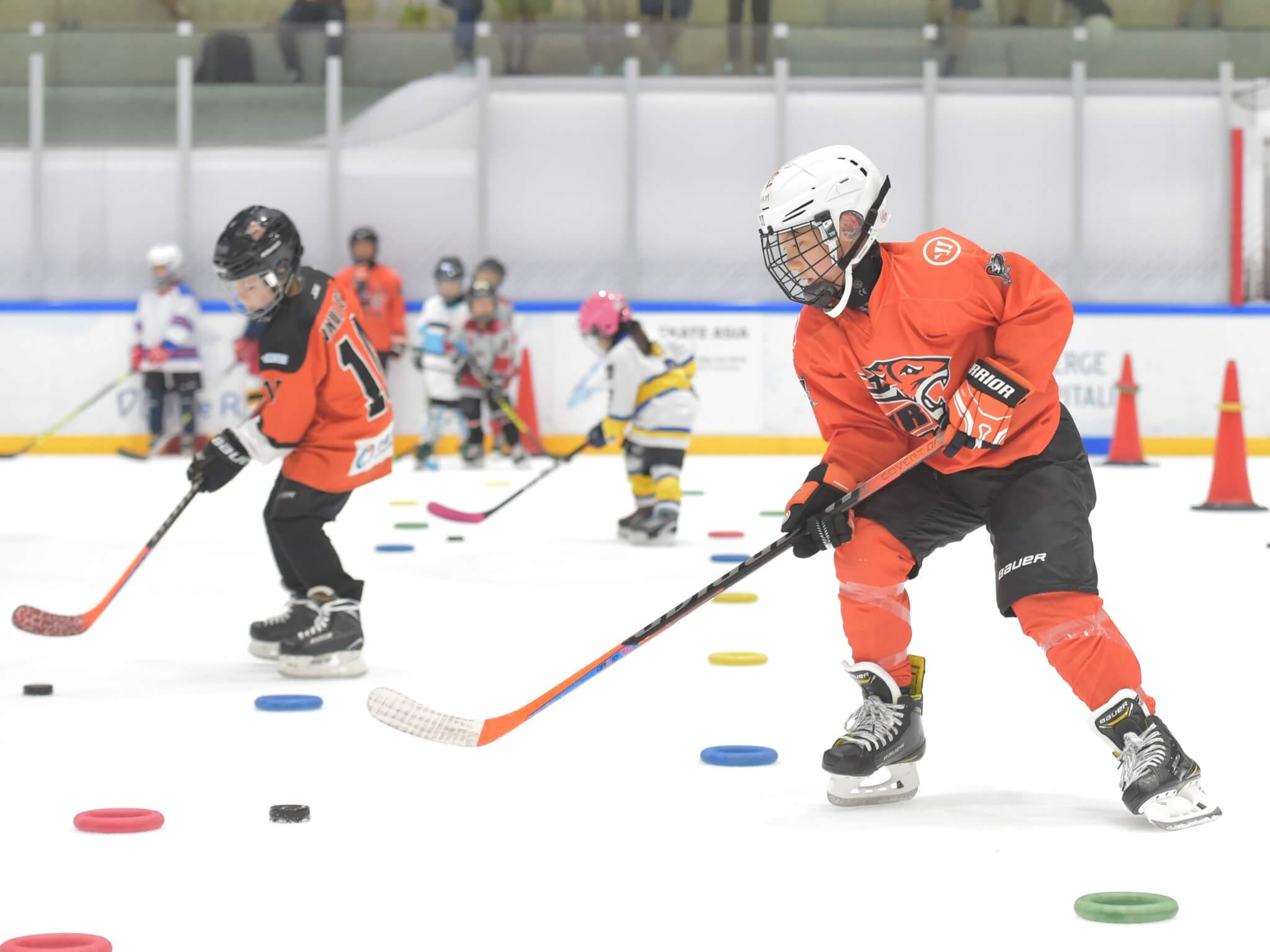 Junior Hockey Players Training